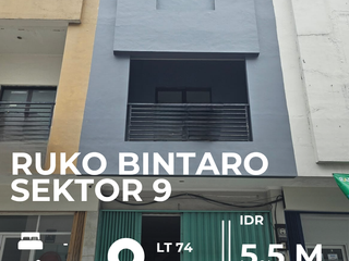 Dijual ruko Jombang Raya Bintaro, lokasi strategis