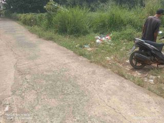 dijual cepat tanah kosong strategis pinggir jalan desa warujaya Parung Bogor