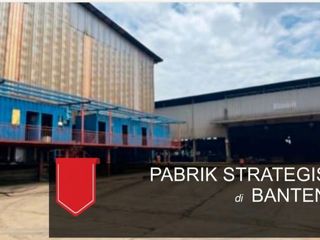 Lelang Murah Pabrik Strategis Di Serang Tangerang Banten