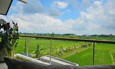 Villa Baru Siap Huni View Autentik Ricefield Canggu