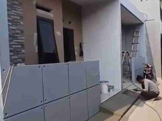 Di jual rumah minimalis kokoh permamen mewah lokasi Ciledug Tangerang kota.