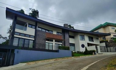 Fully Furnished Custom Architectural Home with Panoramic Mountain Views in Baguio