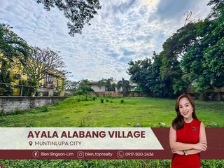 📣PRICE DROP🔔 Exclusive Residential Lot for Sale in Ayala Alabang Village with Perfect Square Cut