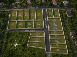 Dekat Stasiun Jatake-BSD! Tanah Kavling 1 Jt-an Permeter. Terima SHM Pecah