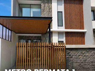 Wilson Rumah baru modern minimalis uk 8x18 metro permata 1