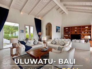 For Sale Luxury Villa, Ocean View Fully Furnished & Halaman Luas di Uluwatu