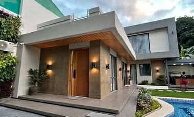 Brand New Solar-Powered House and Lot with Bunker/Basement, Pool and Jacuzzi for S