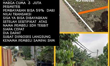 DIJUAL EDISI BU TANAH KAVLING AKSES MOBIL HARGA GELO
