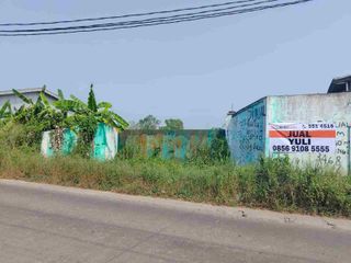 tanah/kavling di pinggir jalan harga murah