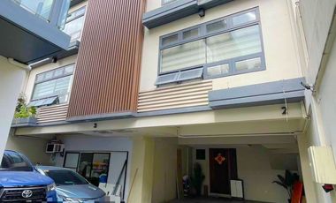 For Sale Pre-owned 4 Storey Townhouse with 4 Bedrooms Located in New Zaniga Mandaluyong City-JV2