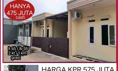 dijual rumah siap huni lokasi dalam Cluster sabrina residen ciputat