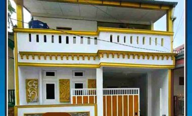 DIJUAL CEPAT RUMAH SIAP HUNI 2 LANTAI MURAH MERIAH