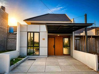 rumah modern di bekasi. luas Tanah  72m. cukup 2jt allin. cicilan 1,2jt/bln