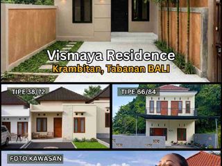 Dijual Rumah Baru Siap Huni Minimalis Vismaya Residence di Kerambitan Tabanan Bali