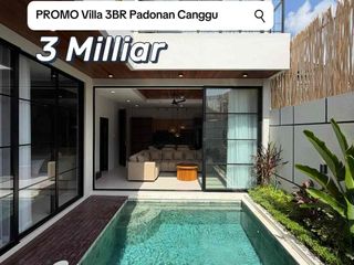 PROMO KHUSUS 1 Unit SALE Villa Freehold Baru 10 Menit Pantai Canggu