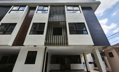 For Sale 3 Storey Modern Townhouse with 4 Bedrooms Located in Holy Spirit Quezon City-JV2