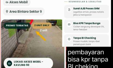 kavling dijual dibawah harga pasaran