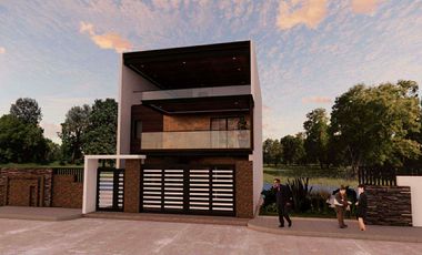 Modern 3 Storey Townhouse For Sale in Mambugan  Antipolo W/Open Deck