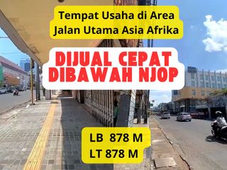 HOT PROPERTY – Harga di Bawah NJOP 🔥 Tanah & Bangunan Komersial Jalan Utama Area Asia Afrika