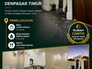 Dijual Rumah Exclusive Harga Terjangkau di Denpasar Timur Investasi Tepat untuk Masa Depan