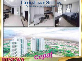 DISEWA APARTEMEN CITRA LAKE SUITE. TOWER B  CITRA GARDEN 6 CENGKARENG JAKARTA BARAT