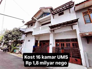 kost 16 kamar murah dekat kampus UMS gonilan Kartasura