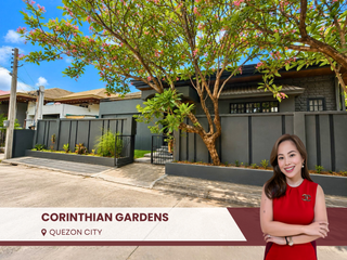 Quezon City House and Lot for Sale Corinthian Gardens Near Clubhouse