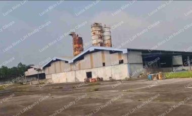 Dijual  Pabrik di Kawasan Industri Tigaraksa