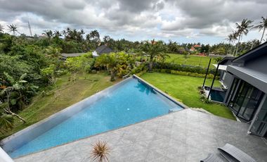 READY LUXURY VILLA JAPANISI STYLE VIEW SAWAH ESTETIC SANGAT BAGUS DI UBUD