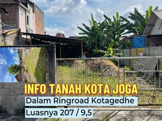 Tanah bagus di dalam ringroad kotagede Yogyakarta