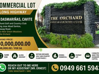 Commercial Lot along highway Dasmarinas Cavite Jose Abad Santos, Salawag Road | Commercial Lot in Orchard Golf and Country Club