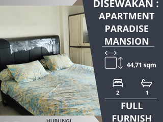 DISEWAKAN: Apartment Paradise Mansion Tower 2, Lantai 12, Jakarta Barat