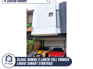 DIJUAL RUMAH CANTIK 2 LANTAI FULL FURNISHED (DM97)