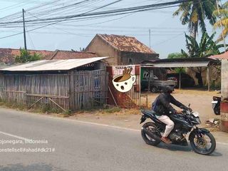 Dijual Tanah Pinggir Jalan Raya Utama Kab.serang Bojonegara LT 375m² - Rp.2,5Jt/ Meter Pengahasilan Penitipan Mobil dan Sewa Kios