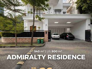 JUAL RUMAH DI ADMIRALTY RESIDENCE CILANDAK, JAKARTA SELATAN.