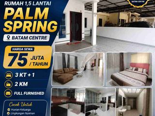 Disewakan Rumah Batam Centre Palm Spring Furnished Ready Huni