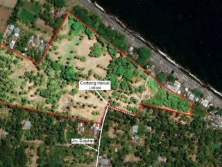 Tanah 3,2 Hektar Beach Front Lepas Pantai Dijual, di Buleleng Bali