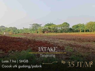 DIJUAL TANAH KAVLING JATAKE, JATIUWUNG - TANGERANG (TN)