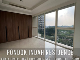 For Sell! Pondok Indah Residence Tower Amala 3BR, Various Option Floor with City View