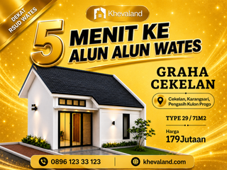 perumahan di karangsari pengasih dekat Alun alun wates