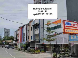 Ruko Dijual jl Boulevard dekat Mall Panakukang pettarani Makassar