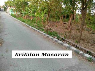 tanah nempel Masaran kota