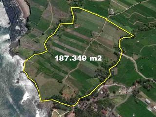 Los pantai kedungu tabanan. 18 hektar tanah di jual