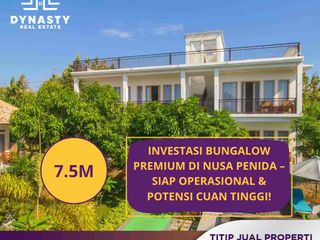 INVESTASI BUNGALOW PREMIUM DI NUSA PENIDA – SIAP OPERASIONAL & POTENSI CUAN TINGGI!
