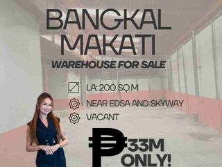 MAKATI WAREHOUSE FOR SALE NEAR EDSA AND SKYWAY