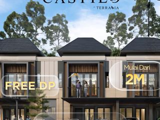 Dijual Rumah Premium Cluster Castillo Terravia BSD Lebar 6,5 m, Lokasi Strategis