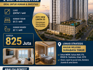 🏙️ DIJUAL APARTEMEN GUNAWANGSA MERR – SURABAYA TIMUR