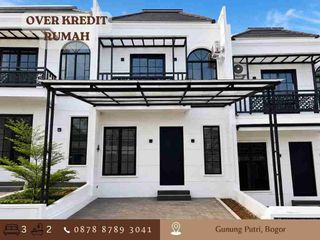 Rumah Dijual Over Kredit 2Lantai Nempel Legenda Wisata Cibubur 95JT