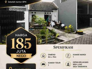 Rumah Murah Hitung Tanah di Perum Citra Fajar Golf, Gebang, Sda