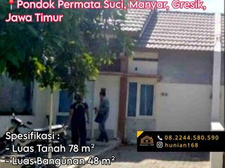 Jual Rumah Perumahan Pondok Permata Suci Griya Permai Cahaya Manyar Gresik Kota Baru GKB Modern Residence